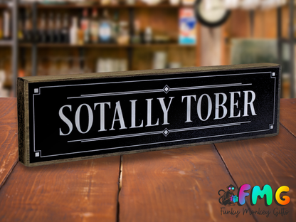 Sotally Tober | Rustic Block Shelf Sitter