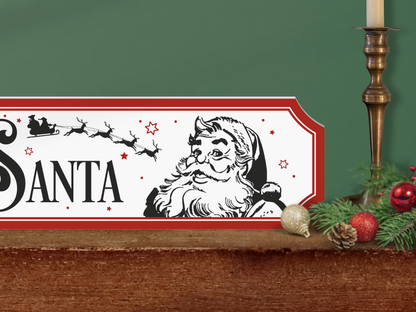 This Family Belives in Santa | Wooden Christmas Sign