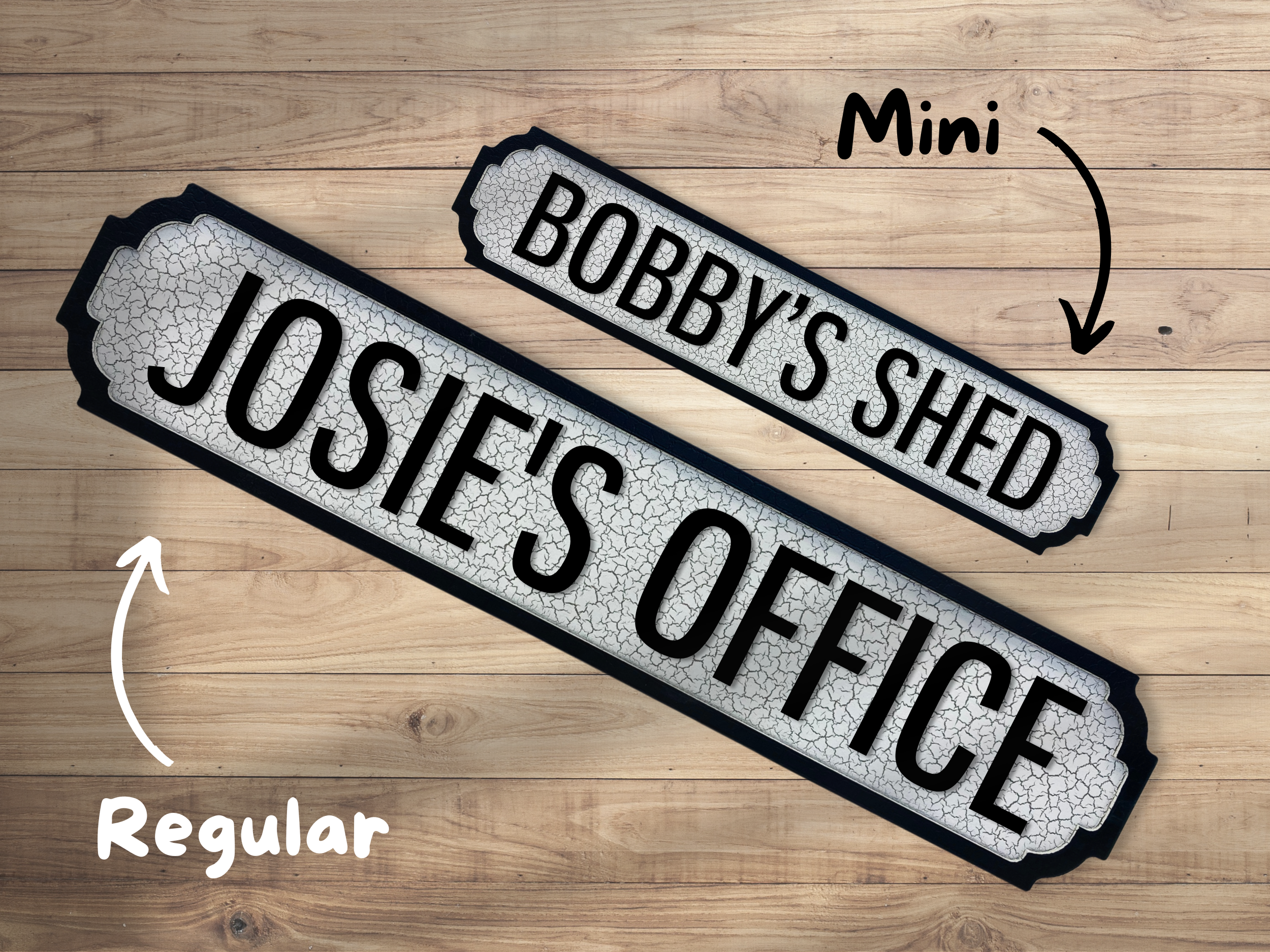 Personalised Vintage-Style Street Sign