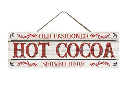 Hot Cocoa | Hanging Christmas Sign