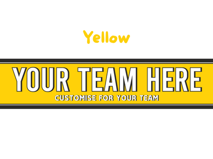 Personalised Football Team - Vintage Block