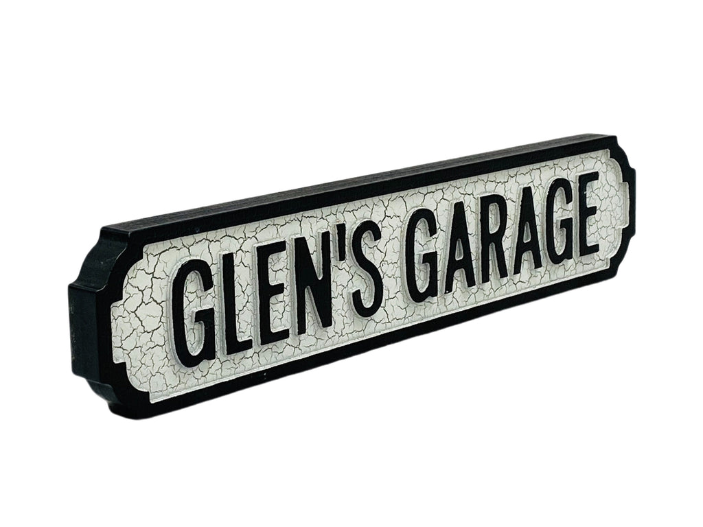 Personalised Vintage-Style Street Sign