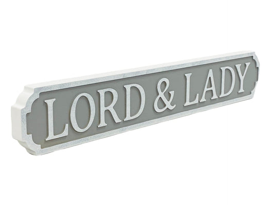 Lord & Lady | Vintage-Style Street Sign