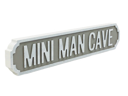 Mini Man Cave | Vintage-Style Street Sign