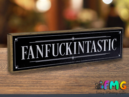 Fanfuckintastic | Rustic Block Shelf Sitter