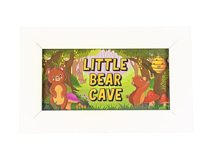 Little Bear Cave | LED Frame Night Light
