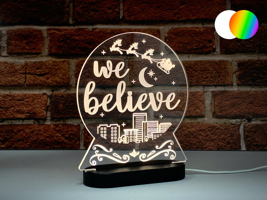 We Believe | LED Light Up Sign