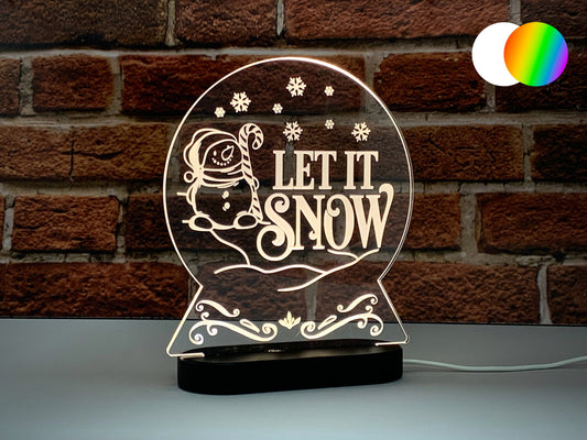 Let It Snow | LED Light Up Sign